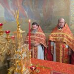 Епископ Георгиевский и Прасковейский Николай возглавил престольное торжество храма Воскресения Словущего города Буденновска