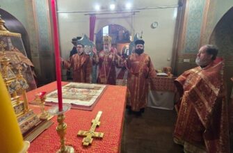 Епископ Георгиевский и Прасковейский Николай возглавил престольное торжество храма Воскресения Словущего города Буденновска епископ Георгиевский и Прасковейский Николай возглавил престольное торжество храма Воскресения Словущего города Буденновска