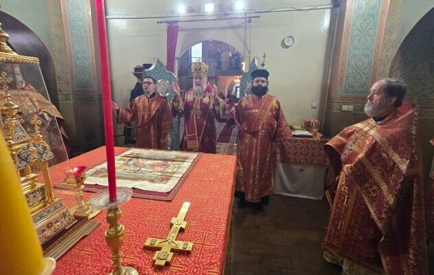 Епископ Георгиевский и Прасковейский Николай возглавил престольное торжество храма Воскресения Словущего города Буденновска епископ Георгиевский и Прасковейский Николай возглавил престольное торжество храма Воскресения Словущего города Буденновска