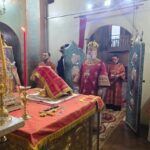Епископ Георгиевский и Прасковейский Николай возглавил престольное торжество храма Воскресения Словущего города Буденновска