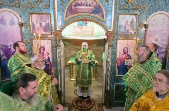 Епископ Георгиевский и Прасковейский Николай совершил Божественную литургию Епископ Георгиевский и Прасковейский Николай совершил Божественную литургию