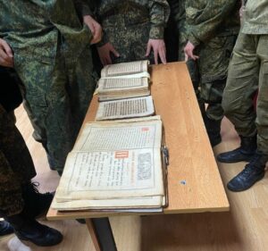 Беседа ко Дню православной книги в Буденновском казачьем кадетском корпусе 3