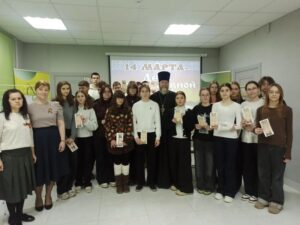 Священник Свято-Крестовского округа Георгиевской епархии провел встречу с учениками 2
