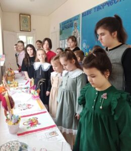 Пасхальное представление прошло в Казанском храме города Будённовска 02