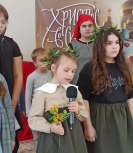 Пасхальное представление прошло в Казанском храме города Будённовска 07