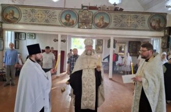 Икона Собора святых Ставропольской митрополии посетила Свято Крестовское благочиние Икона Собора святых Ставропольской митрополии посетила Свято Крестовское благочиние