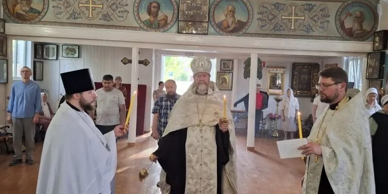 Икона Собора святых Ставропольской митрополии посетила Свято Крестовское благочиние Икона Собора святых Ставропольской митрополии посетила Свято Крестовское благочиние
